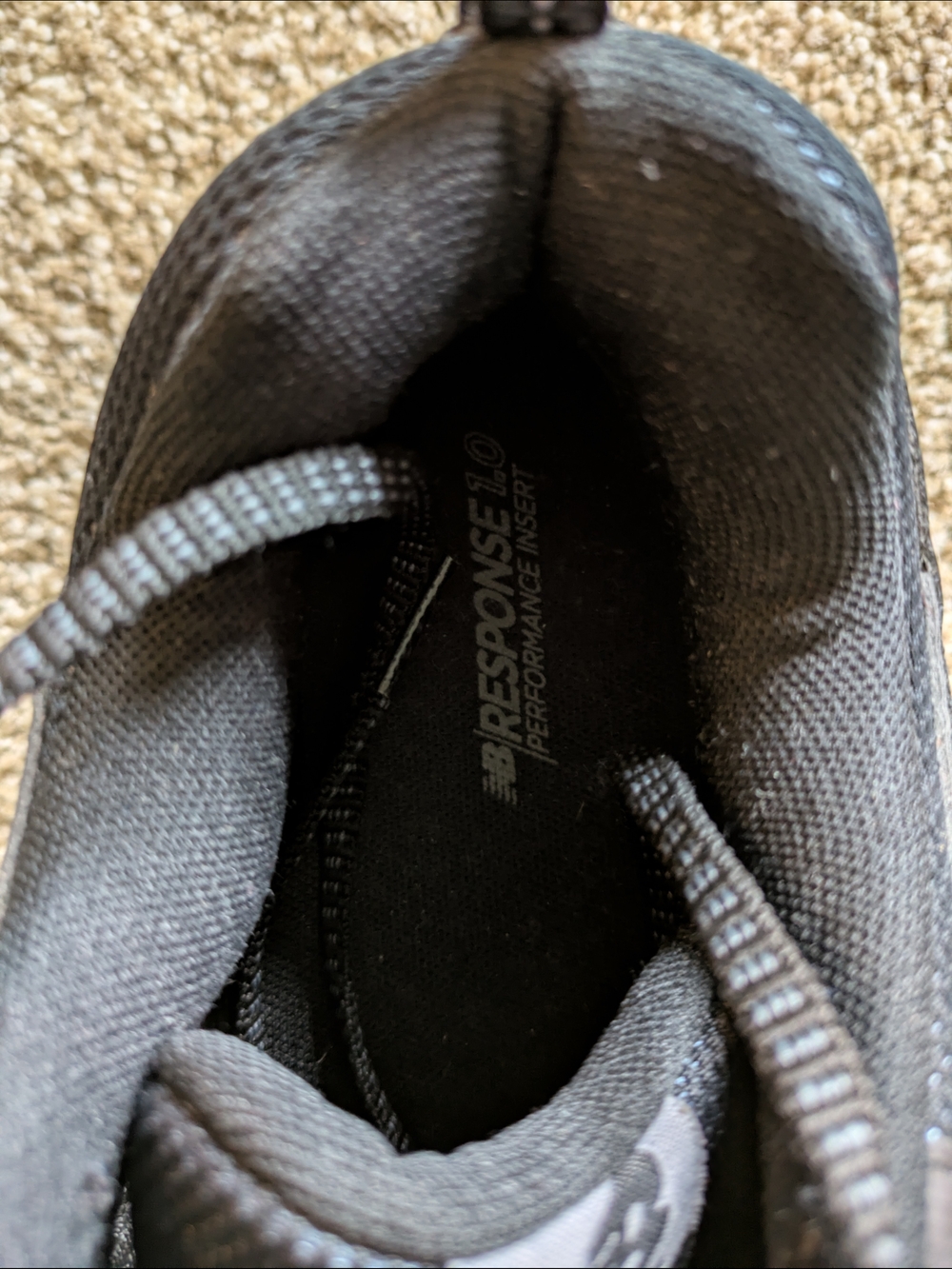 New Balance Men's Black Athletic Walking Shoes - Picture 3 of 7